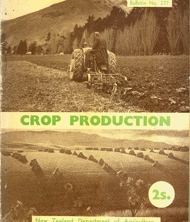 Secondhand Used Book - CROP PRODUCATION by New Zealand Department of Agriculture