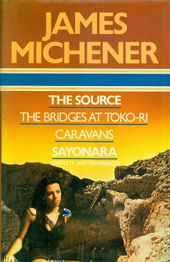 Secondhand Used Book - THE SOURCE, THE BRIDGES AT TOKO-RI, CARAVANS, SAYONARA by James Michener