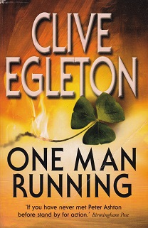 Secondhand Used Book - ONE MAN RUNNING by Clive Egleton