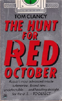 Secondhand Used Book - THE HUNT FOR RED OCTOBER by Tom Clancy
