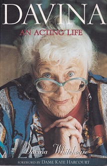 Secondhand Used Book – DAVINA: AN ACTING LIFE by Davina Whitehouse