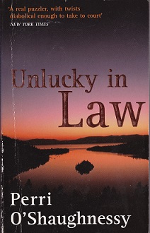 Secondhand Used Book – UNLUCKY IN LAW by Perri O’Shaughnessy
