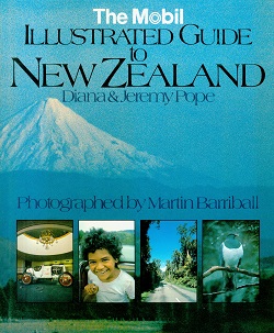 Secondhand Used Book - THE MOBIL ILLUSTRATED GUIDE TO NEW ZEALAND by Diana and Jeremy Pope