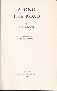 Secondhand Used Book - ALONG THE ROAD by R L Bacon