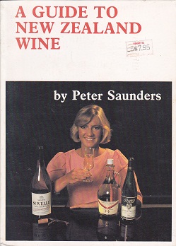 Secondhand Used Book - A GUIDE TO NEW ZEALAND WINE by Peter Saunders