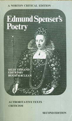Secondhand Used book - EDMUND SPENSER'S POETRY selected and edited by Hugh MacLean