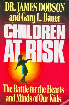 Secondhand Used Book - CHILDREN AT RISK by Dr James Dobson and Gary L Bauer