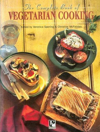 Secondhand Used Book - THE COMPLETE BOOK OF VEGETARIAN COOKING edited by Veronica Sperling and Christine McFadden