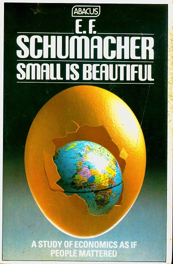 Secondhand Used Book - SMALL IS BEAUTIFUL by E F Schumacher