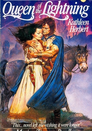 Secondhand Used Book - QUEEN OF THE LIGHTNING by Kathleen Herbert