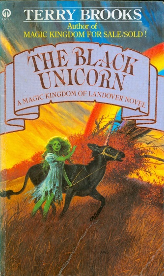 Secondhand Used Book - THE BLACK UNICORN by Terry Brooks