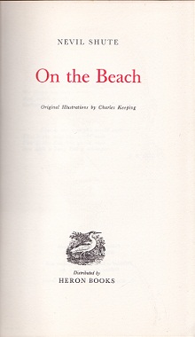 Secondhand Used Book - ON THE BEACH by Nevil Shute
